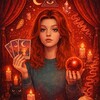 Логотип телеграм канала @queenswordsss — королева мечей 🗡️