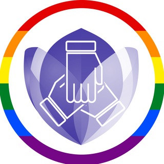 Логотип телеграм канала @queer_mediation — Квир-медиация 🌈