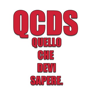 Logo del canale telegramma quellochedevisapere - QCDS - Quello che devi sapere
