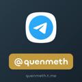 Logo saluran telegram quenmeth — QUENMETH PROMOTION marketing
