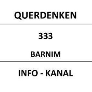 Logo des Telegrammkanals quer338bernau - Querdenken 333 - Barnim Info.