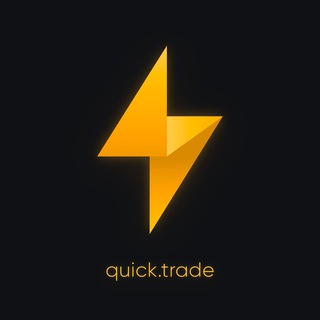 Логотип телеграм канала @quicktradee — quick.trade