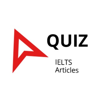 Логотип телеграм канала @quiz_articles — Quiz IELTS articles