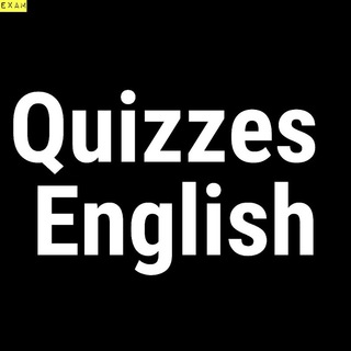 Logo of telegram channel quizzesenglish — Quizzes English