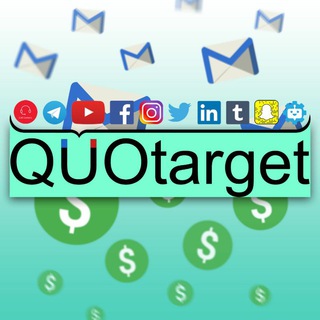 Логотип телеграм канала @quotarget — QUOtarget