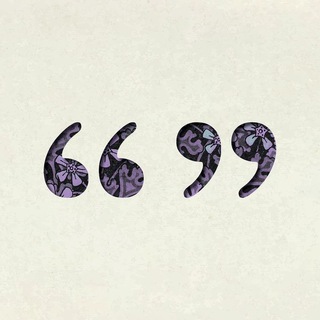 Логотип телеграм канала @quotes_litera — Кавычки | Литература
