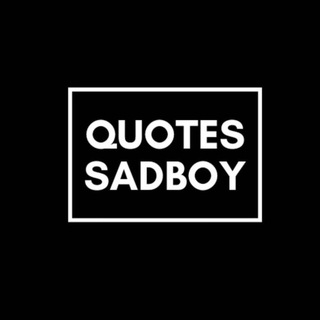 Logo saluran telegram quotessadboy — Quotes_SadBoy