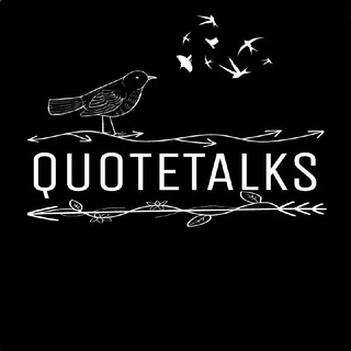 Logo of telegram channel quotetalks — QuoteTalks