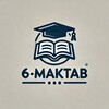 Telegram kanalining logotibi quqon_6maktab — 6-MAKTAB | RASMIY KANAL