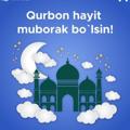 Logo saluran telegram qurbon_hayiti_tabriklari_xayiti — Qurbon hayiti tabriklari