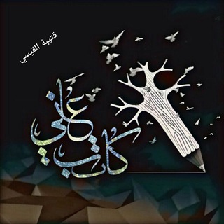 لوگوی کانال تلگرام qutaiba_96 — عَلني كاتب ❤