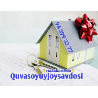 Telegram арнасының логотипі quvasoyuysavdosi — Қувасой Уй Жой Савдо