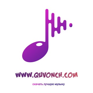 Logotipo del canal de telegramas quvonch_com - Www.Quvonch.Com 🎶 Mp3 uzbek kliplar Узбек мп3 ва клиплар