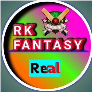 Telegram channel R k fantasy real (RKFR) logo