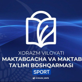 Telegram channel XVMMT BOSHQARMASI VA SPORT...🏃‍♂ logo