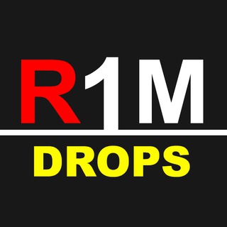 Логотип телеграм канала @r1kdrop — R1M | Drops