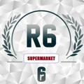 Logo saluran telegram r6supermarket — 🛍 R6shopcenter Supermarket 🛍