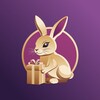 Логотип телеграм канала @rabbit_gives — Розыгрыши в телеграм 🏆 - Кролик рандомайзер
