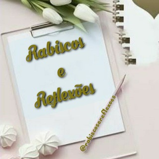 Logotipo do canal de telegrama rabiscosereflexoes - ʀᴀʙɪsᴄᴏs ᴇ ʀᴇғʟᴇxõᴇs