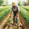 Логотип телеграм канала @rabota_chesnok — Работа на чесноке
