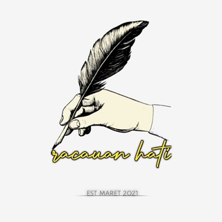 Logo saluran telegram racauanhatii — ʀᴀᴄᴀᴜᴀɴ ʜᴀᴛɪ✍