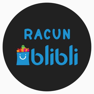 Logo of telegram channel racun_blibli — PROMO RACUN BLIBLI