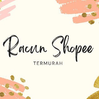 Logo saluran telegram racunshopeech_id — RACUN SHOPEE TERMURAH