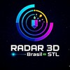 Logotipo do canal do Telegram radar3dbrasilstl — Radar 3D Brasil STL (Impressão 3D)