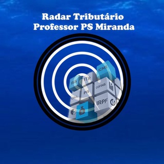 Logotipo do canal de telegrama radartributario - Radar Tributário Prof. PS Miranda