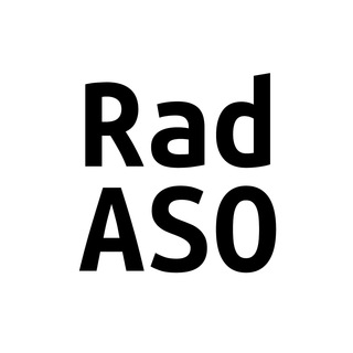Логотип телеграм канала @radaso — Rad ASO