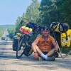 Логотип телеграм канала @radikzinnurov — Велотуризм. Радик Зиннуров 🏕🚵