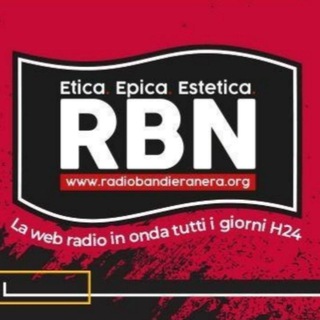 Logo del canale telegramma radiobandieranera - RADIOBANDIERANERA.ORG