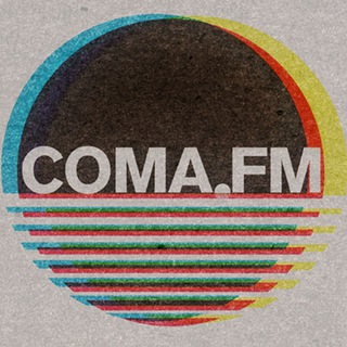 Логотип телеграм канала @radiocoma — coma.fm
