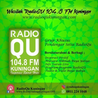 Logo saluran telegram radioqukuningan — RadioQu Kuningan 104.8 FM