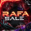 Логотип телеграм канала @rafa_accsale — RAFA SALE 🛒