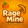 Логотип телеграм канала @rageminesu — RageMine Майнкрафт Ресурспаки