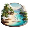 Логотип телеграм канала @rai_ugolok — Райские уголки🌴
