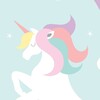 Логотип телеграм канала @rainbowtgirl — Rainbow Unicorn