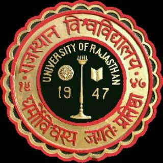 टेलीग्राम चैनल का लोगो rajasthan_university_3 — UNIVERSITY OF RAJASTHAN (राजस्थान विश्वविद्यालय -जयपुर)