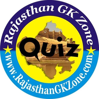 Logo of telegram channel rajasthangkzone — Rajasthan GK Zone official