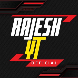 Logo of telegram channel rajeshyt01 — Rajesh YT [ Verified Loots ]