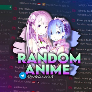 Logotipo del canal de Telegram random_anime - Random Anime