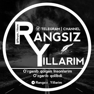 Telegram kanalining logotibi rangsz_yillarim_2002 — RaNgSiZ YiLLaRiM