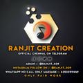 Logo saluran telegram ranjitcreation — RANJIT CREATION
