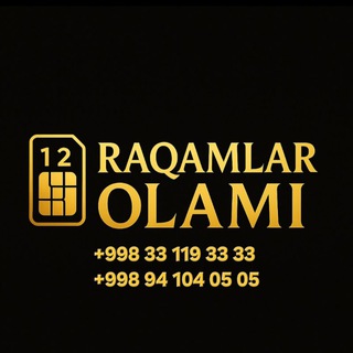 Telegram kanalining logotibi raqamlar_olami_official — Raqamlar Olami
