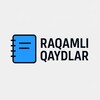 Telegram kanalining logotibi raqamliqaydlar — Raqamli Qaydlar