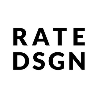 Логотип телеграм канала @ratedesign — RateDesign