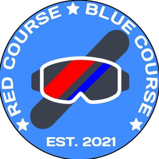 Логотип телеграм канала @rcbc_alpsnow — Red Course @ Blue Course - ALPINE SNOWBOARD