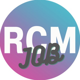 Логотип телеграм канала @rcm_job — РКМ. Вакансии и резюме