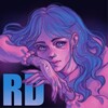 Логотип телеграм канала @rd_redis — RD • Illustrator • tatoo artist
